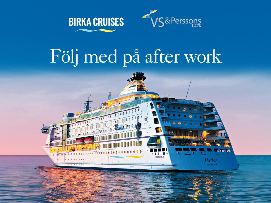 effectfull höstkryssning med Birka Cruises