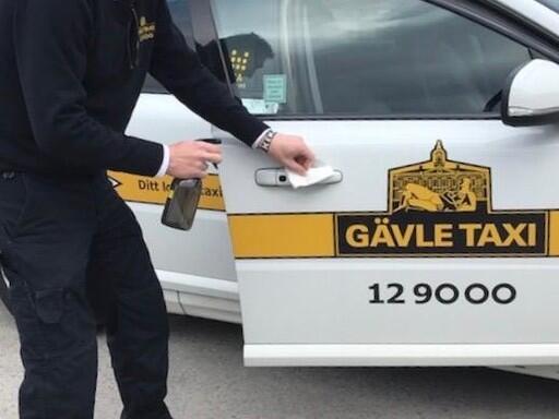 Gävle Taxi tar krafttag mot virus