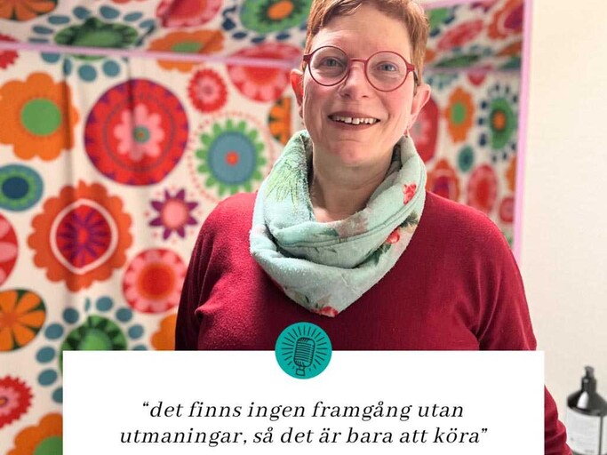Podden Entreprenörskan hälsar på husmor Ulrike från Axmar B&B