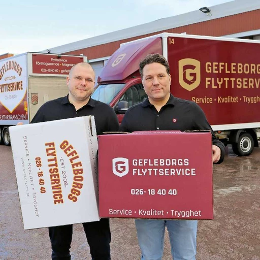 Gefleborgs Flyttservice - version 3.0 i ny kostym