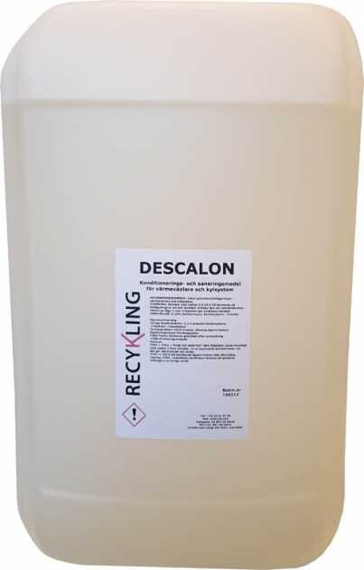 Descalon, som används för rekonditionering av värmeväxlare och kylsystem.