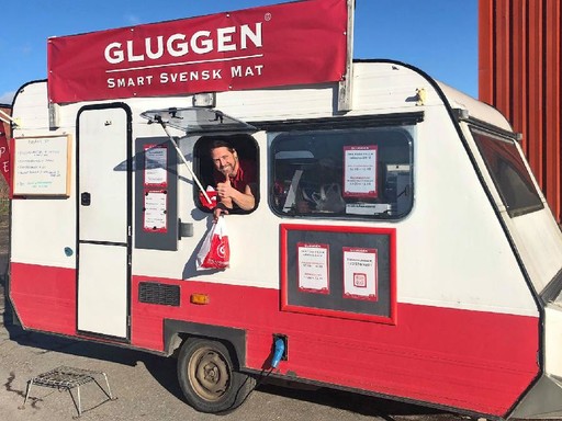 Gluggen har öppnat på Gävle Strand i Gävle