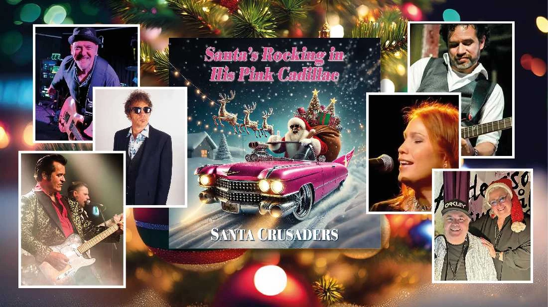 Nu släpps Santa’s Rockin’ in His Pink Cadillac – en jullåt som gör skillnad och berör.