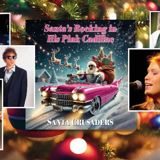 Nu släpps Santa’s Rockin’ in His Pink Cadillac – en jullåt som gör skillnad och berör