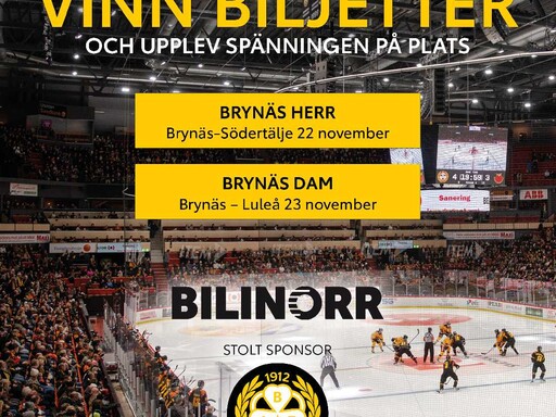 Utlottning av Brynäs Hockeybiljetter