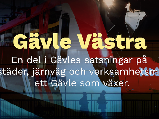 Gävle Västra – ny tågstation vid Gävle sjukhus