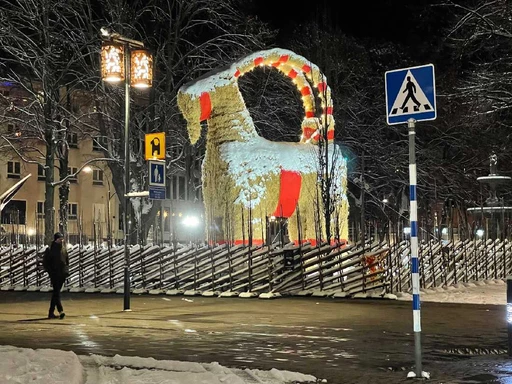 Historien om Gävles berömda julbock