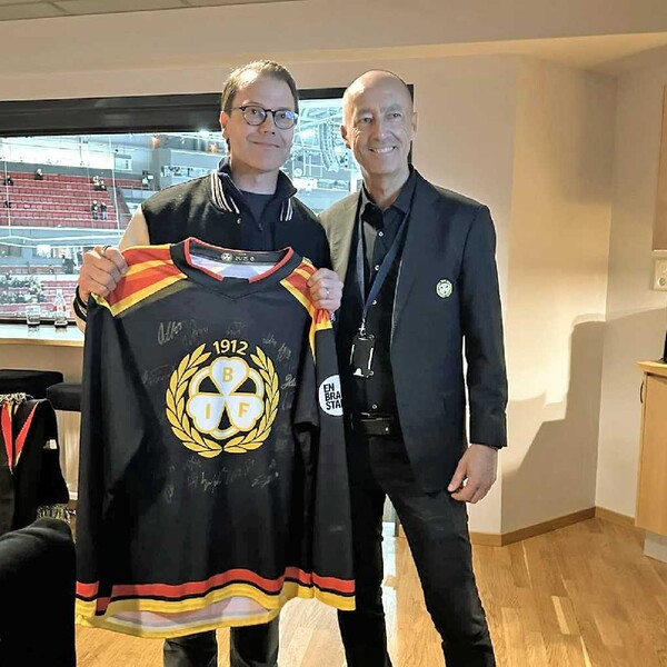 Tigerränder går aldrig ur – Prins Daniel i Brynäs färger