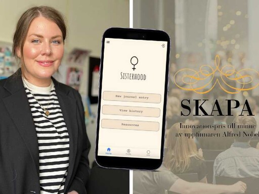 Angelica Smedberg vinnare av årets SKAPA-pris i Gävleborg