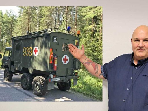 Hjälp med att skicka en ambulans till fronten i Ukraina