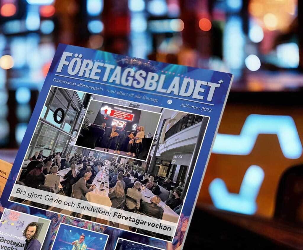 Annonsera till alla företag i Gästrikland i Företagsbladet.