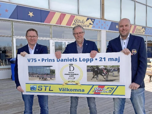 Folkfest på Gävletravet med V75 och Prins Daniels lopp den 21 maj