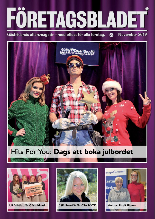Läs novembernumret av Företagsbladet gratis på nätet.