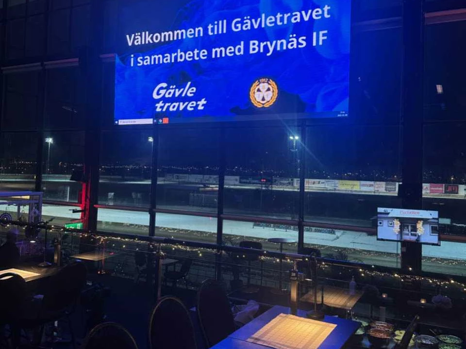 Klassikermöte på storbild när Brynäs och Gävletravet bjöd på en helkväll