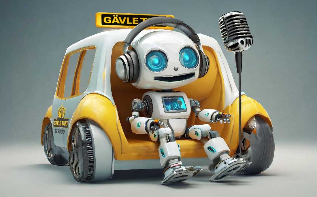 Gävle Taxi: Rullar in i framtiden med Voicebot service.