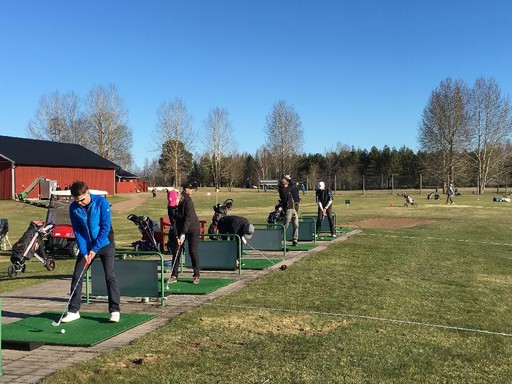 Driving Rangen Öppnar på Älvkarleby Golfklubb