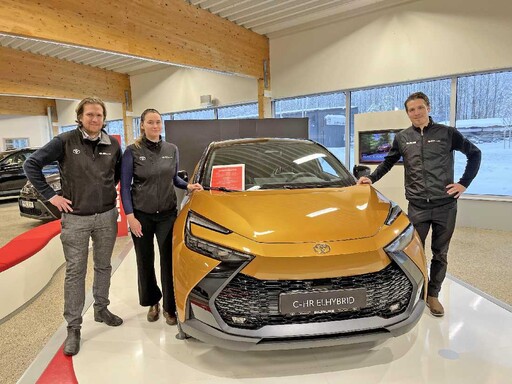 Premiär för nya Toyota C-HR i Gävle
