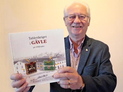 Bruno Ahlqvist om boken Tablettkriget i Gävle