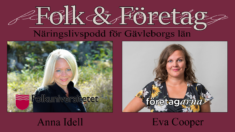 Anna Idell & Eva Cooper, programledare på Folk & Företag.