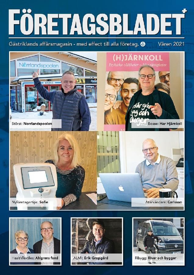 Vårnumret av Företagsbladet 2021.
