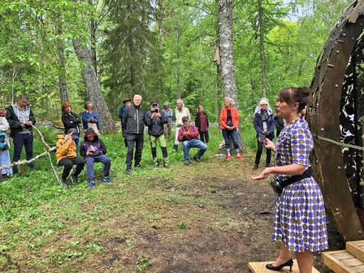 Invigning av Axmars nya stolthet – Järn-Britas koja