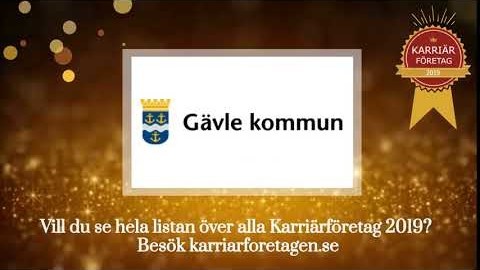 Gävle kommun är ett Karriärföretag 2019