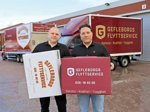 Gefleborgs Flyttservice - version 3.0 i ny kostym