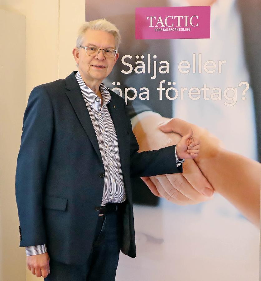 Björn Mårtensson, Tactic, säljer företag