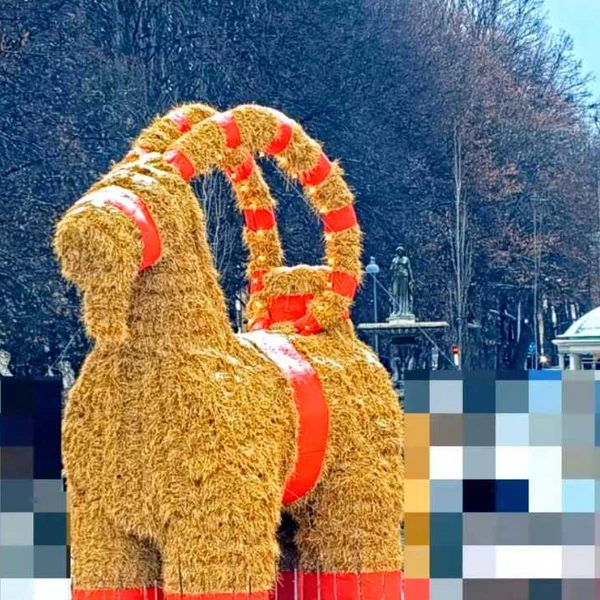 Se Gävlebocken live i Rådhusesplanaden