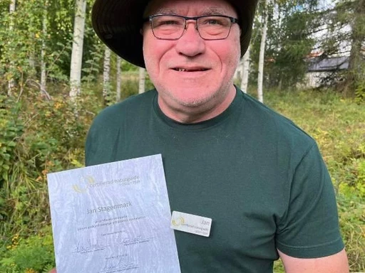 Axmar bruk har nu egen certifierade naturguide